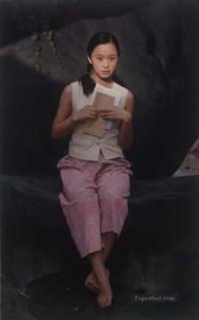 ブルーストーンバレーWYD中国人女子へのメッセージ Oil Paintings
